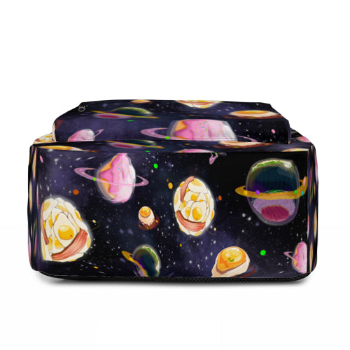 Custom Half-Panel Lightweight Student Backpack & Handheld Insulated Lunch Bag