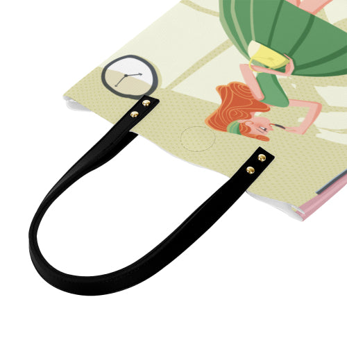Custom Printed Leather Shoulder Bag