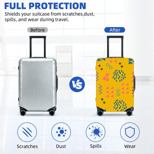 Custom Elastic Luggage Protective Cover