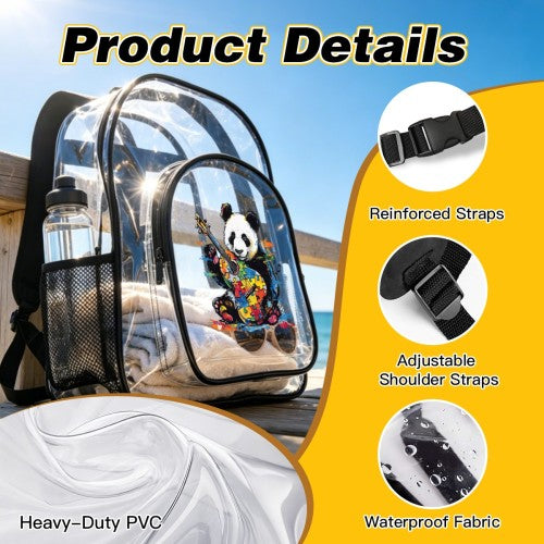 Custom Transparent Backpack