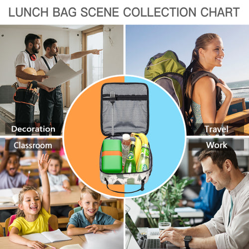 **Custom Portable Insulated Lunch Bag**