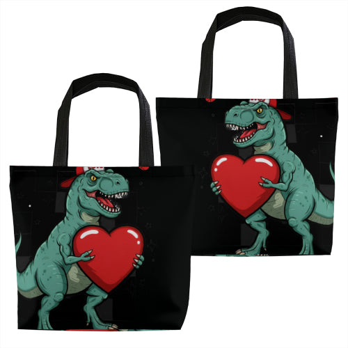 Custom Shopping Bag with Zipper, Multi-sided Printing