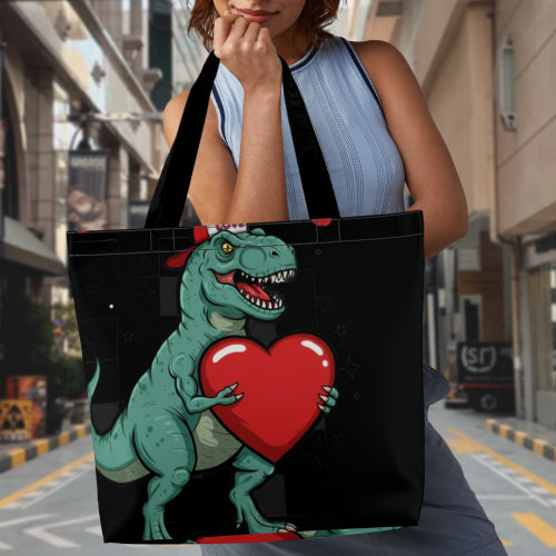 Custom Shopping Bag with Zipper, Multi-sided Printing